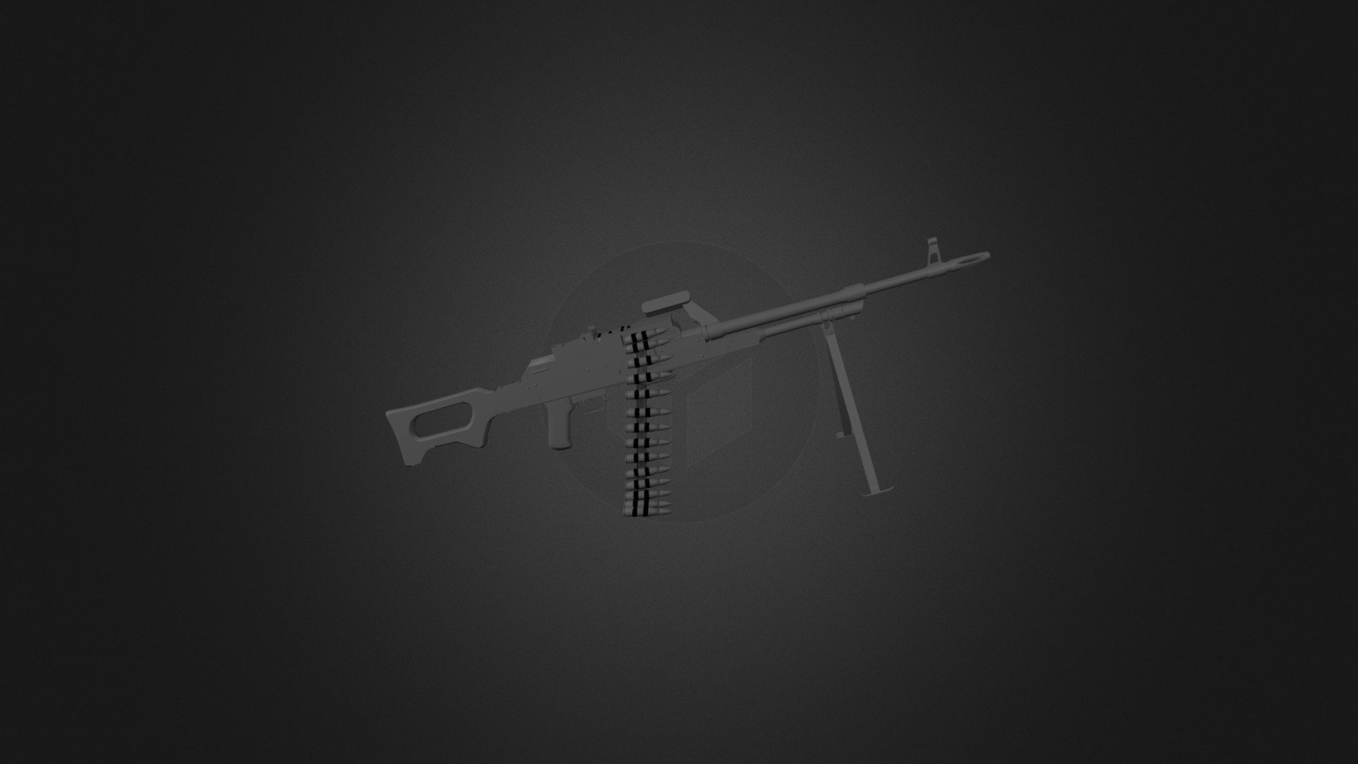 PKM Machinegun