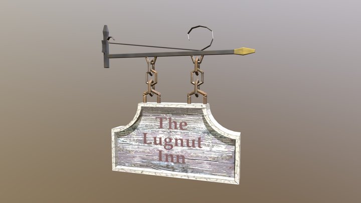 Tavern Hanging Sign – Modello 3D gratuito STL
