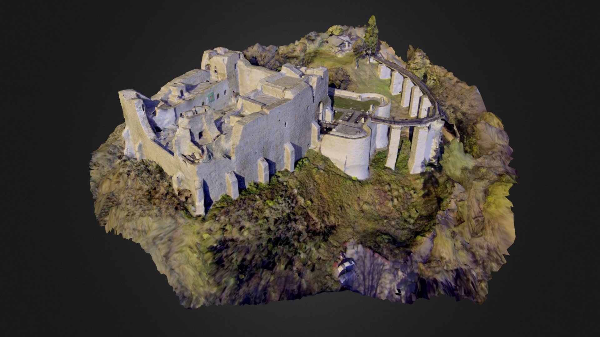 Neamt Citadel - 3D model by jks_rnr [6b47061] - Sketchfab