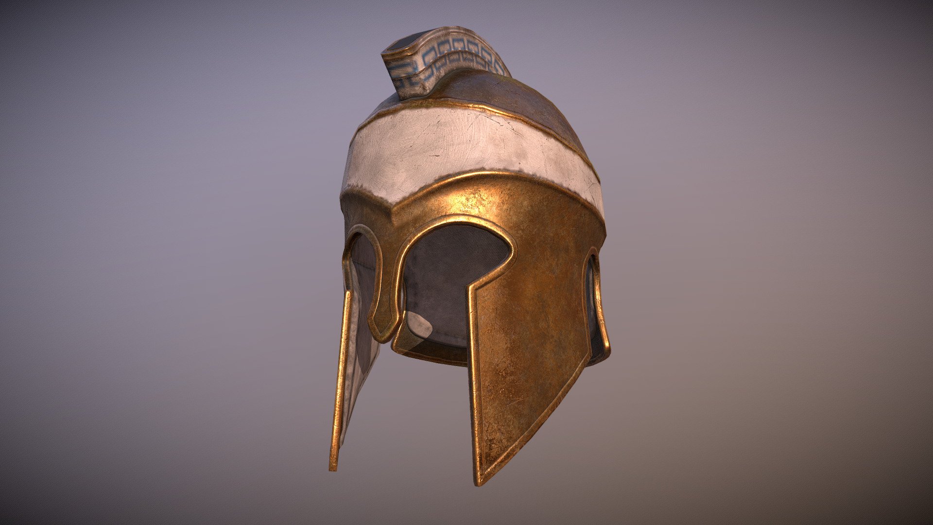 Athenian Mariner Helmet (Chalcidian-Corinthian) - 3D model by ...