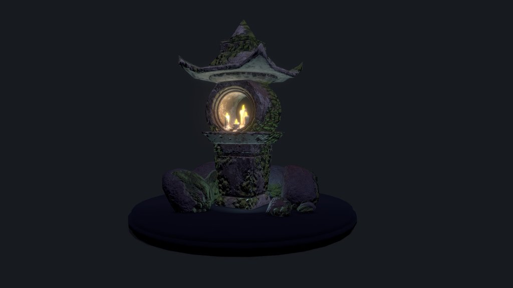 Stone Japanese Lantern