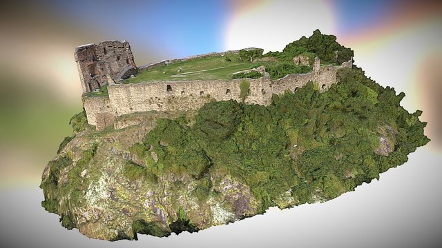Rovine castello Avigliana - Val Susa (TO) 3D Model