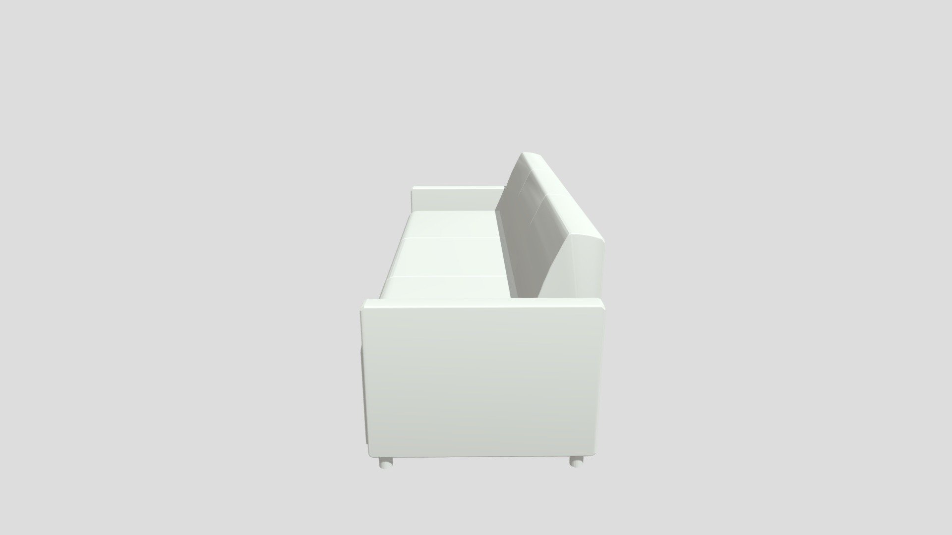 Ahmanson Lab Steelcase Grey Couch