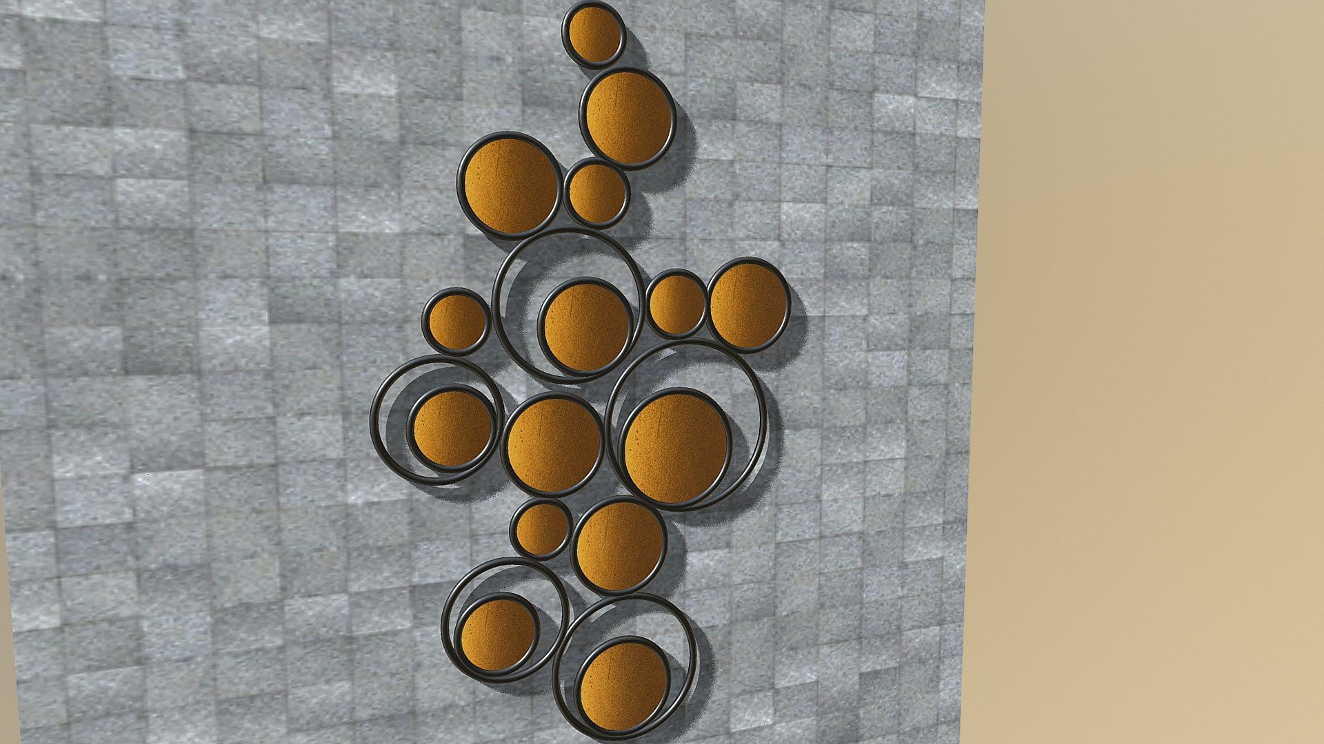Wall Decor 2 3D model by Paramount Home Collections, Moradabad, India (paramount) [6b49519
