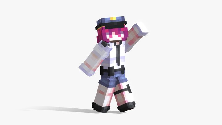 akward steve 3D Model