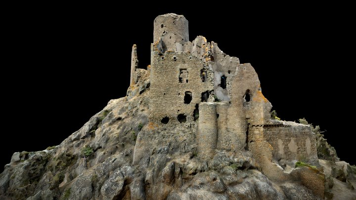 Chateau de Léotoing dans le 43 (France) 2023 3D Model