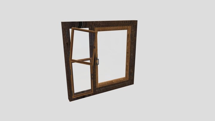 old window 3D Model