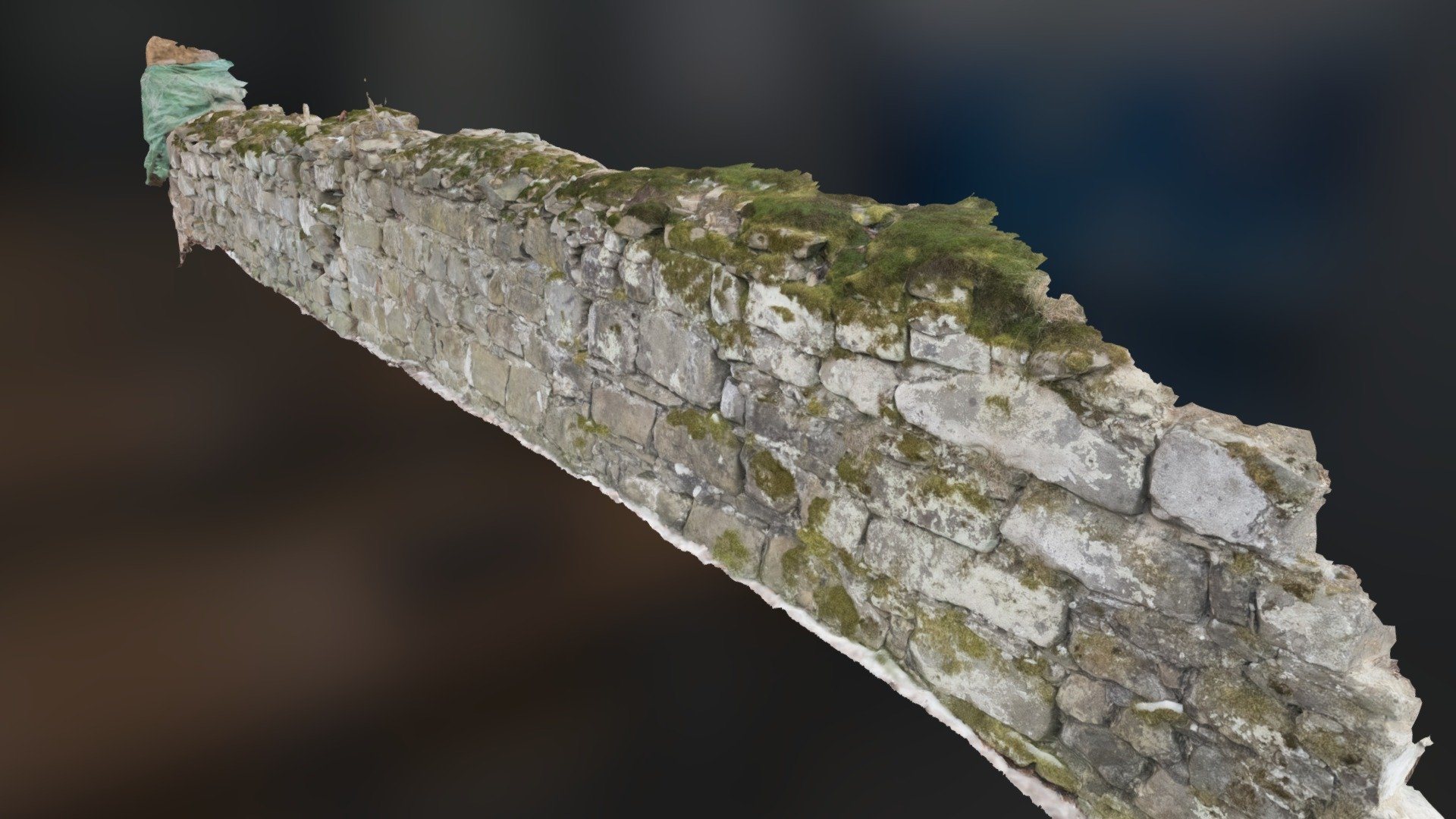 Ruined Sandstone  Wall Ref