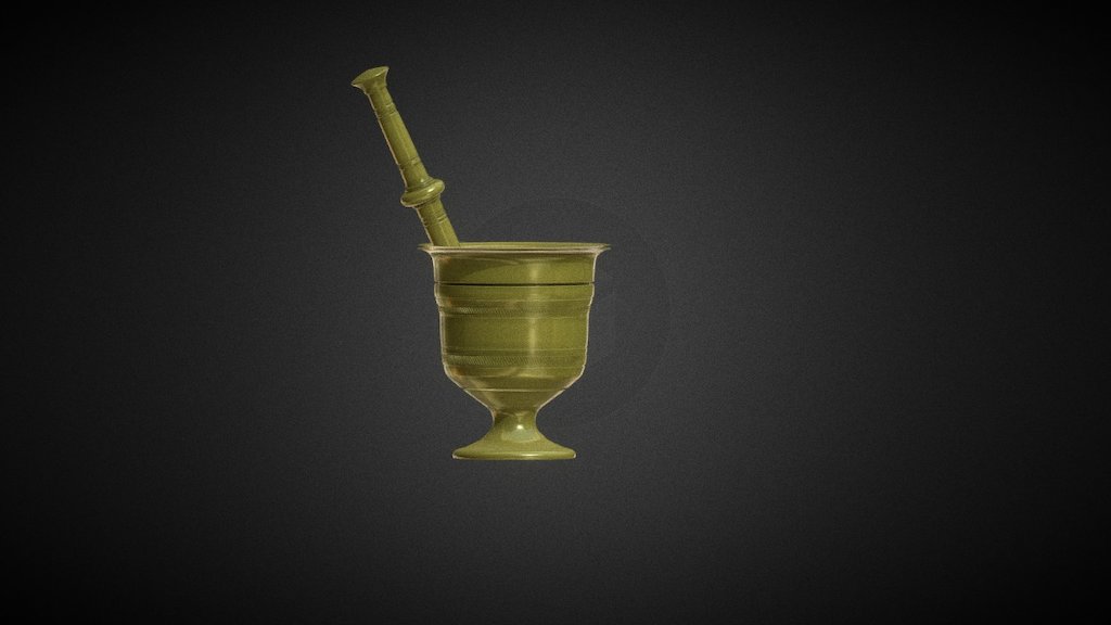 Mortar With Pestle