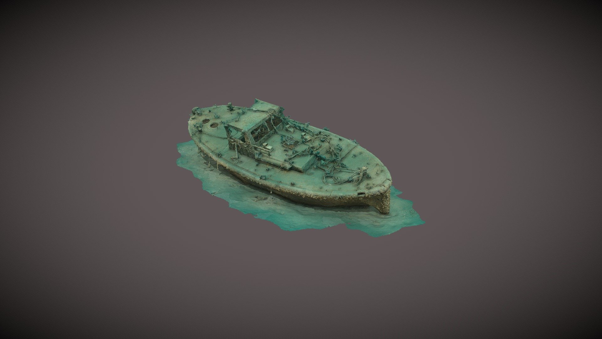 XR Tug Wreck 3d Photogrammetry Model - 3D model by ramshak [6b4bc63 ...