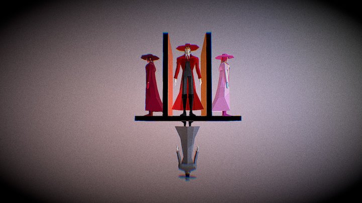 Multiple universes Alucard 1.0 3D Model