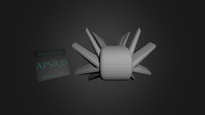 SpaceuShippu 3D Model