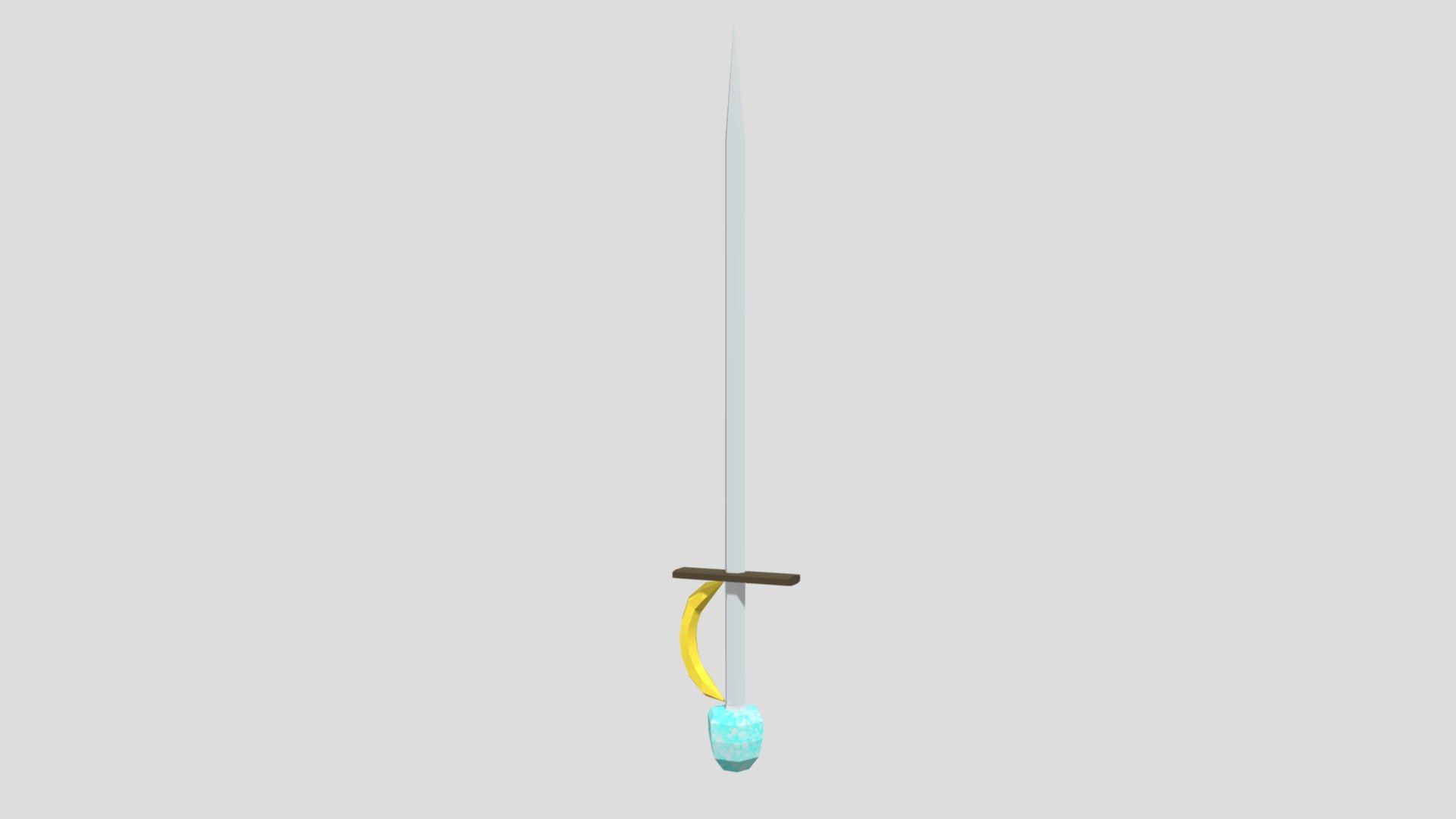 Low Poly Candy Sword 3D model by brandon15welch [6b4ced9] Sketchfab