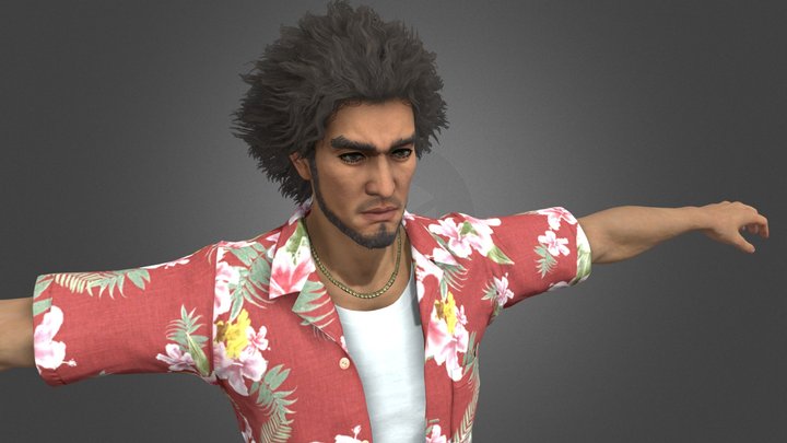 Like A Dragon Infinite Wealth - Ichiban (hawaii) 3D Model