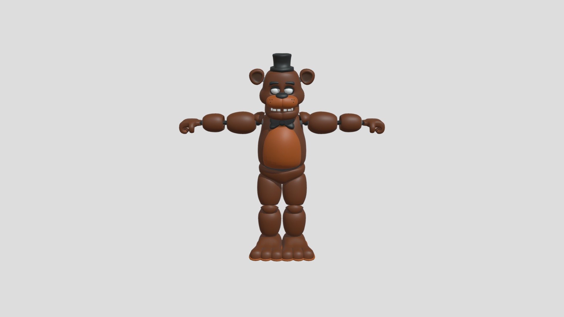 Freddy - 3D model by Fluffypopo (@garciacord.jesus) [6b4ffa9] - Sketchfab