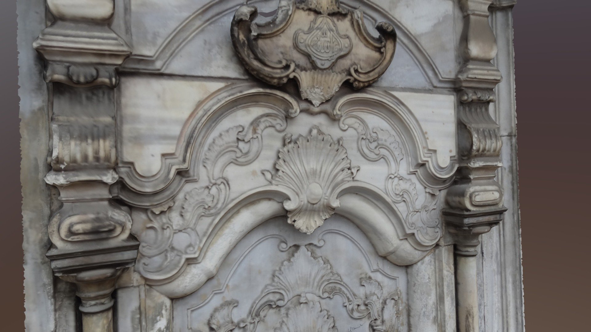 Detalhe barroco Istambul - Turquia