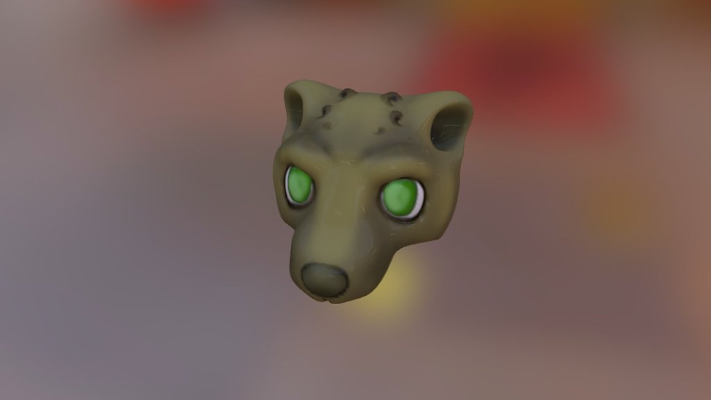 Bear Hat Painted