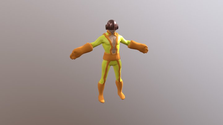 "Hero" 3D Model