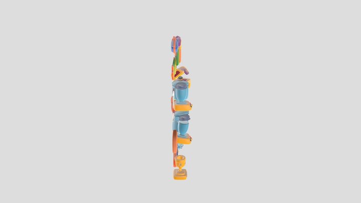 Ui Elements 3D Model