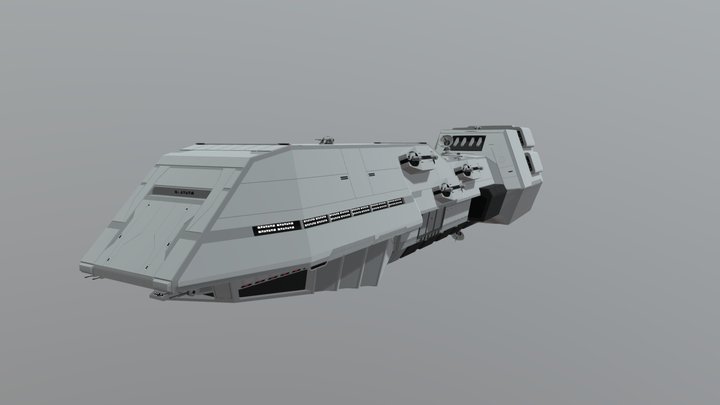 Dreadnought Class - Star Wars - Fan Art 3D Model