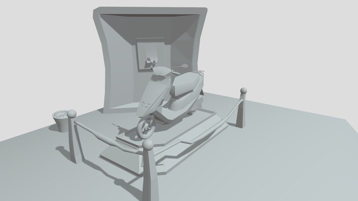 Honda Dio 3D Model