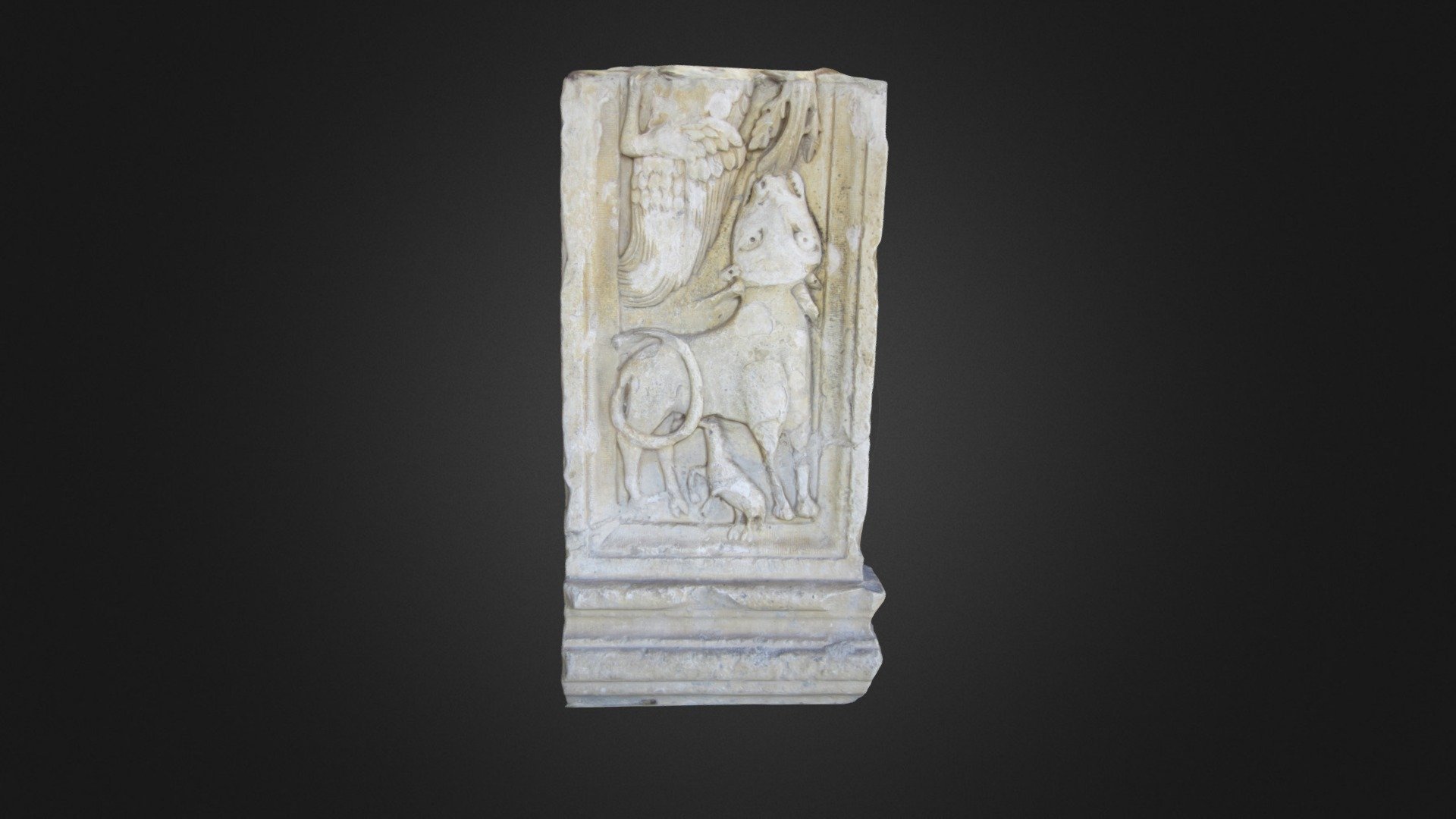 Modello 3D n. 5 "Dettaglio di portale, XII sec."