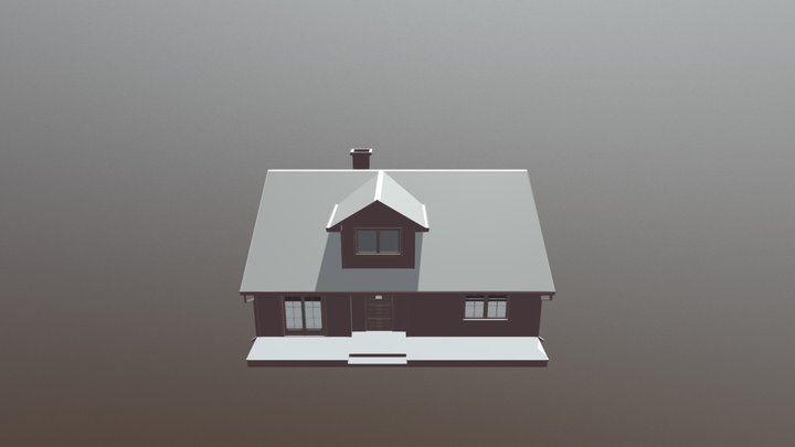 Free House 3DS 3D Model