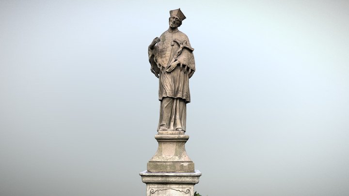 The statue of St. Jan Nepomucký – Modelo 3D gratuito STL