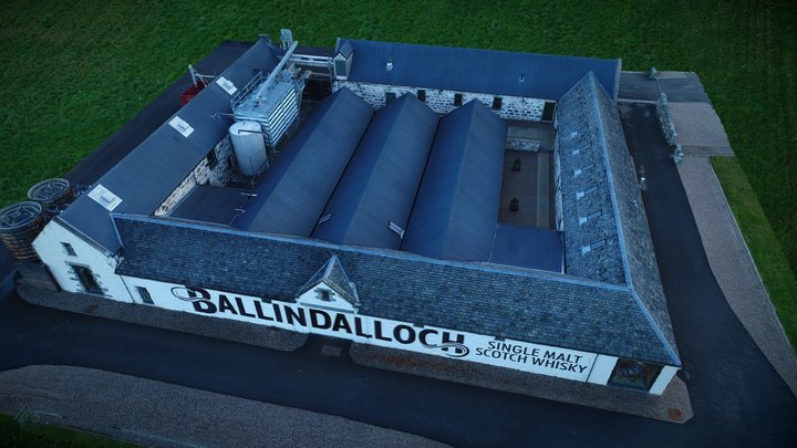 Ballindalloch Distillery by Aaron Sneddon 3D Model