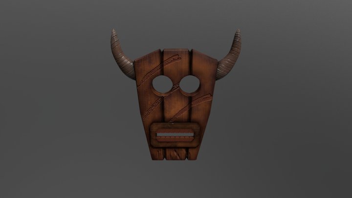 Tribal Mask 3D Model