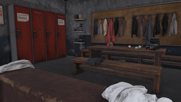 Changing Room – Kostenloses 3D-Modell STL