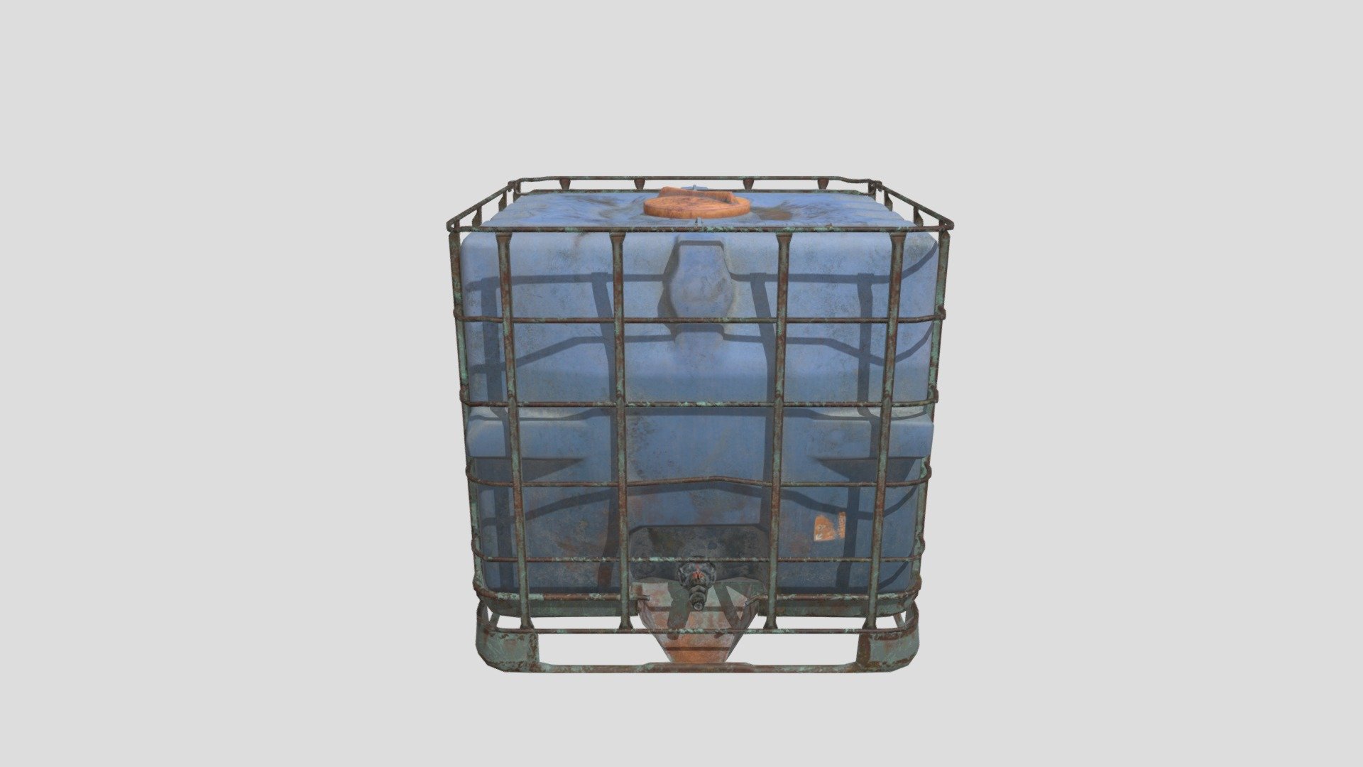 Euro Cube Blue - Download Free 3D model by usedm [6b58683] - Sketchfab