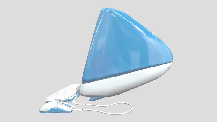 Imac G3 - Upgraded 3D Model