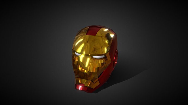 Iron Man Helmet test 3D Model