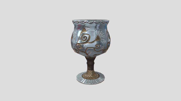 Goblet of thistles 3D Model