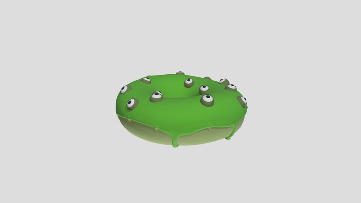 Monster Dough 3D Model