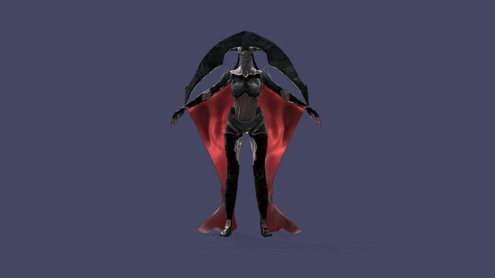 Elesh Norn Xenomorph 3D Model