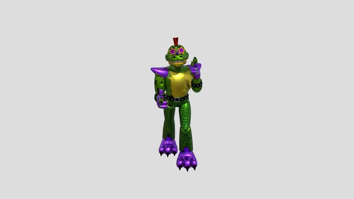 monty dance 3D Model
