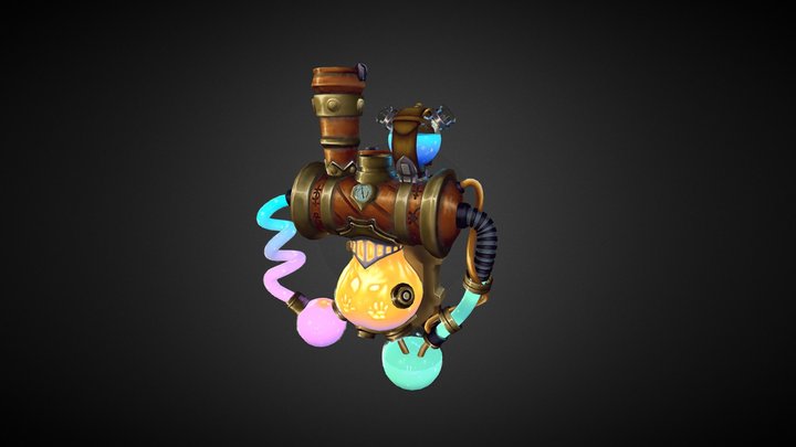 Alchemist Lab 3D Model