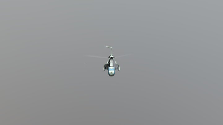 HELICOBTER 3D Model