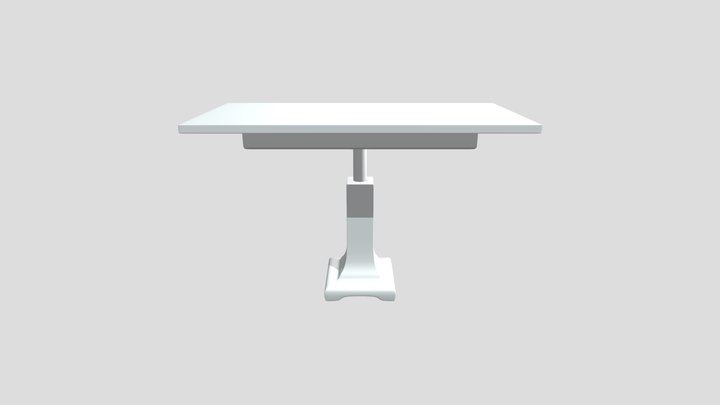 Desk 3D Model