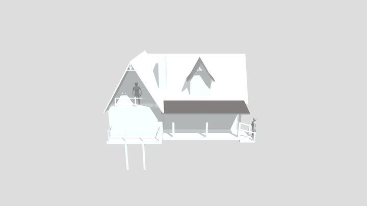1GD15_ Pauwels_ Jenson_ House Model 3D Model