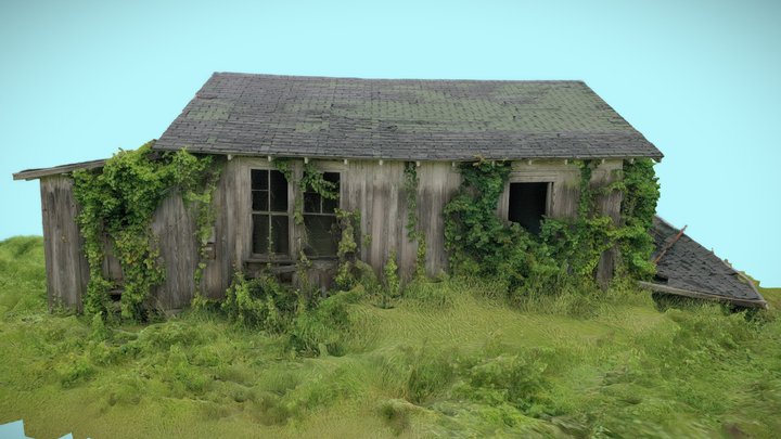 Abandoned Farm House 3D Model