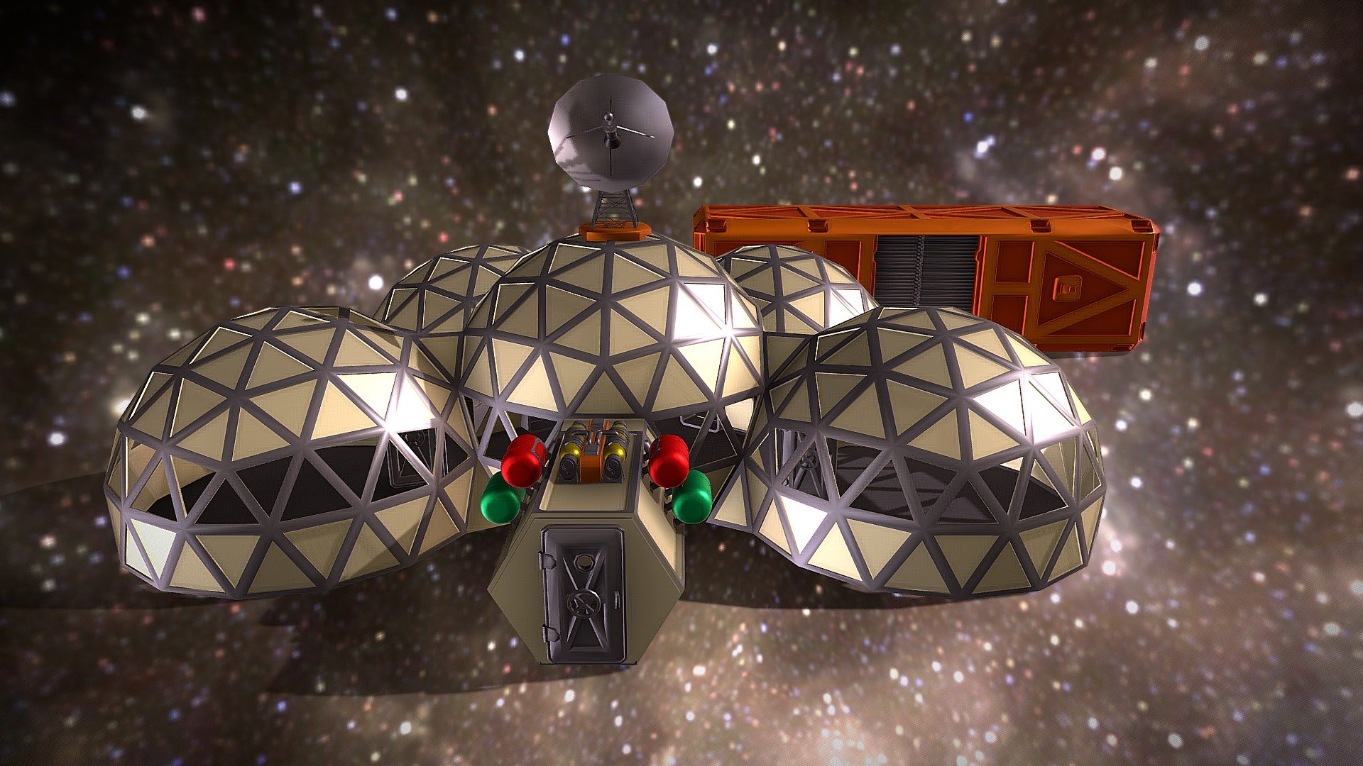 CARGO COMMODITIES, PREFAB GEODESIC HOMESTEAD