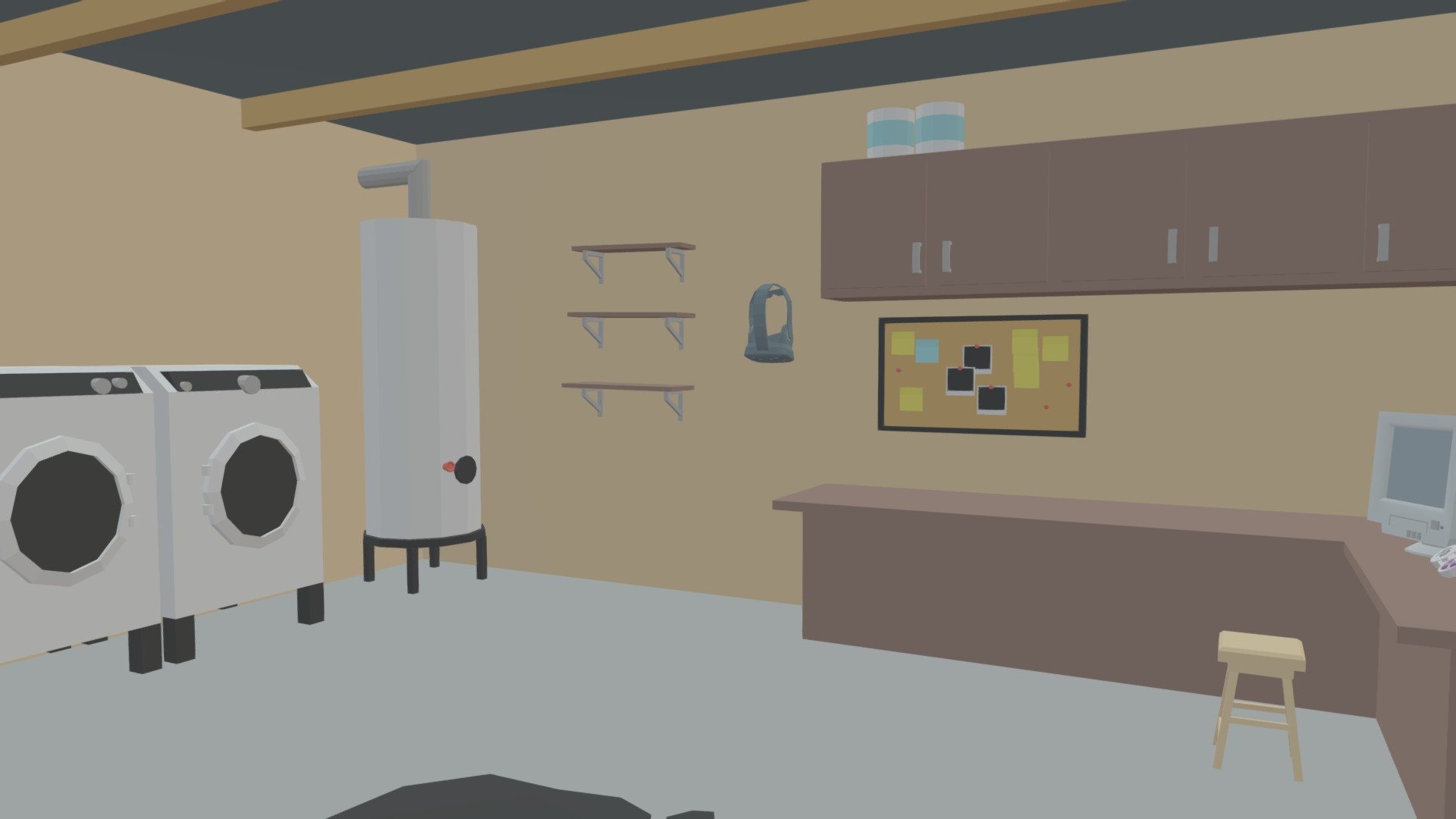Garage with Roof