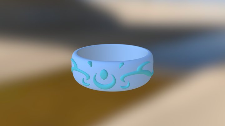 The Guardian Ring 3D Model