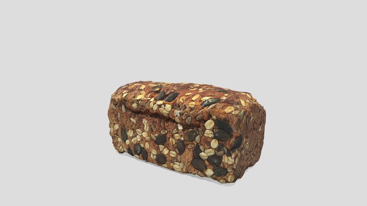 3 - Advanced bread 3D Model