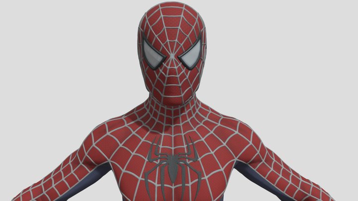 Spiderman 2002 Movie Version (Sam Raimi) 3D Model