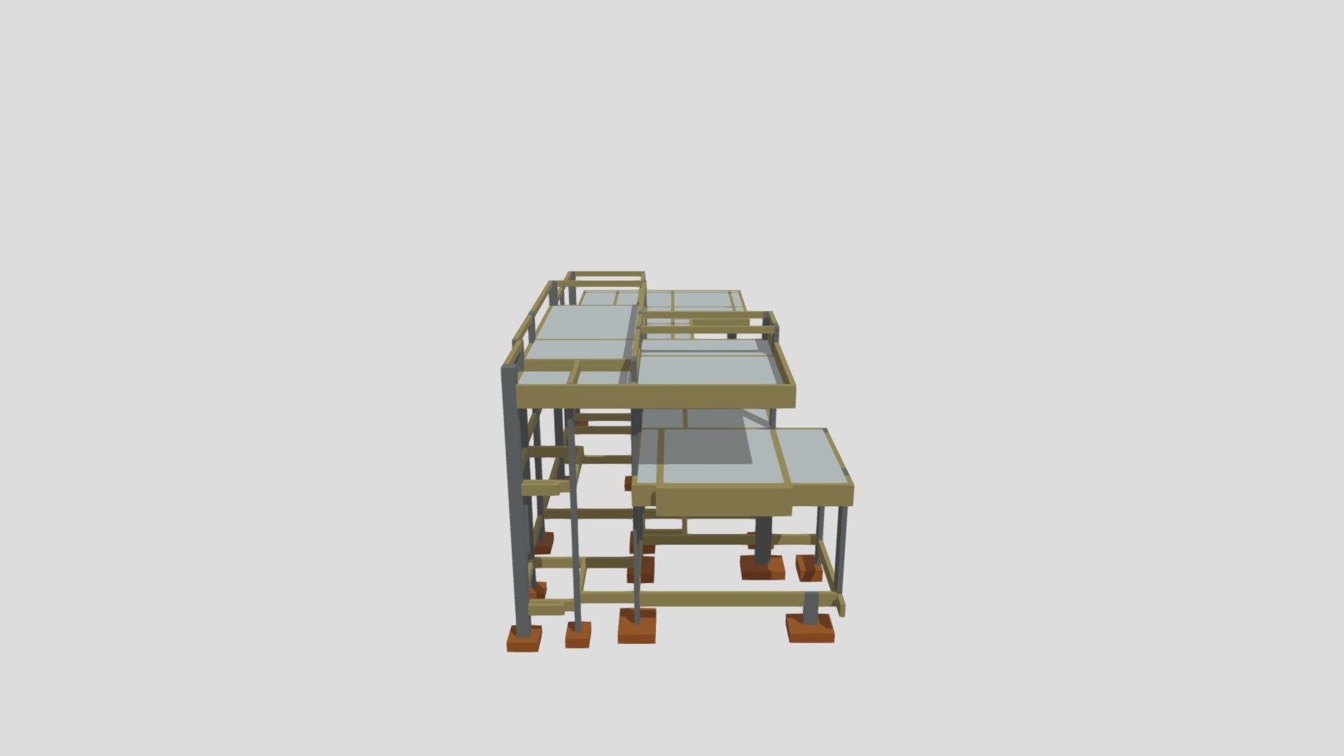 MODELO 3D - PROJETO ESTRUTURAL RENATO ATUALIZADO