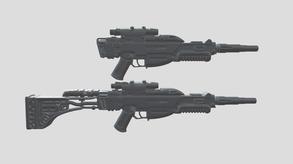 EL-16 Blaster Rifles - Star Wars
